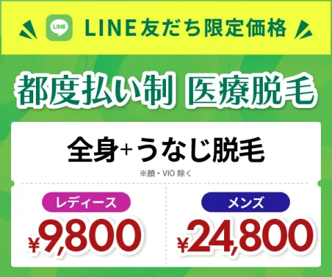 ジュノビューティークリニックの医療脱毛体験プラン